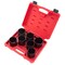 Sunex 1/2 in Drive Sae & Metric Wheel Bearing Locknut 7-Piece Socket Set 2847 - alternate 2