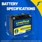 Goodyear GYTX24HL - 12 Volt 26 AH, 350 CCA, Rechargeable High-Performance, SLA - AGM Battery GY4140766 - alternate 7