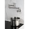 Kingston Brass Wall Mount Pot Filler Faucet, Brushed Nickel KS8108CG - alternate 6