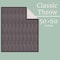 Lavish Home Cable Knit Throw Blanket for Couch, Sofa, or Bed Soft & Cozy Blanket Throws with Cable Knit Pattern 66-THROW60-C - alternate 9