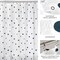 Idesign 72 in. H X 72 in. W White Frost Shower Curtain PEVA 40312 - alternate 2