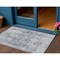 Homeroots 3' X 5' Navy Blue Oriental Washable Indoor Outdoor Area Rug 607608 - alternate 1
