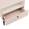 Manhattan Comfort Amara Nightstand in Pale Rose and White- Set of 2 2-NS006-PK - alternate 7