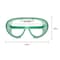 Zenport Chemical Splash Goggles with Clear Fog Free Lens and Reinforced Border SG231 - alternate 4