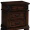 Homeroots 16" X 25" X 28" Dark Walnut Wood Nightstand 347052 - alternate 4