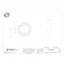 Tritan Radial Ball Bearing, 6205 Industry Number, Double Sealed, 25 mm Dia, Alloy Steel 6205 2RSL/C3 PRX - alternate 2