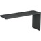 Homeroots 65" Gray Stainless Steel 320762 - alternate 8
