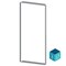 Siemens ALPHA 630/1250 DIN masking frame for recessed mounting of stays H = 1800 mm 8GK9913-0KK30 - alternate 3