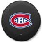 Holland Bar Stool Co 34 x 8 Montreal Canadiens Tire Cover TCAMonCanBK - alternate 1