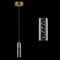 Jonathan Y Bolha 4.75" 1-Light Bubble Acrylic/Iron Modern Minimalist Integrated LED Pendant, Brass Gold JYL7221B - alternate 7