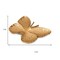 Homeroots 18" Gold Cast Aluminum Butterfly Serving Tray 634491 - alternate 7