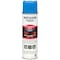 Rust-Oleum Precision Line Marking Paint, 20 oz, Fluorescent Blue, Water -Based 205176 - alternate 1