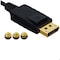 Sanoxy Premium Gold-Plated Display Port Male to DisplayPort Male Cable - 25ft, 1080p DP101-1125 - alternate 3