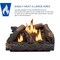 Hearthsense Ventless Dual Fuel Gas Log Set - 24 in., 32,000 BTU, T-Stat Control VFL24T - alternate 9