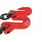 Mytee Products G80 Towing Binder Chain w/ Grab Hooks 3/8 in x 20 ft, 7100 lbs WLL CH3820-G80 - alternate 7