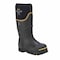 Dryshod Men's Steel Toe Max Extreme Conditions Work Boot, Rubber, Waterproof, Insulated, Black, Size 7 STM-UH-BK-006 - alternate 6