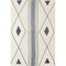 Homeroots 60" X 50" Blue and Off White Woven Cotton Striped Throw Blanket with Fringe 516482 - alternate 10