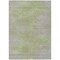 Homeroots 9' X 12' Sage And Artichoke Green Abstract Washable Indoor Outdoor Area Rug 587228 - alternate 1