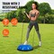 Vevor 26" Half Exercise Ball Trainer Yoga Balance Stability Ball Resistance Band AJ-20-2 - alternate 7