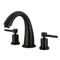 Kingston Brass Two-Handle Deck Mount Roman Tub Faucet, Matte Black KS2360DL - alternate 1