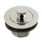 Kingston Brass 1-1/2-Inch Brass Lift & Lock Bathtub Drain, Polished Nickel DLT2086 - alternate 1