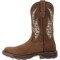 Georgia Boot Carbo-Tec FLX 11" Pull-On Work Boot with InsulKul, Brown, Size 9 GB00734 - alternate 4