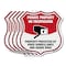Signmission Private Property Shield Sign No Trespass, 12 inch X 12 inch, Aluminum Metal Sign, 5PK SHI-A-5Pack-12-443 - alternate 1