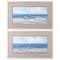 Homeroots Set Of Two Shore Searching White Framed Print Wall Art, 2PK 484256 - alternate 1