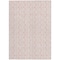 Homeroots 10' X 14' Pink And Gray Ogee Washable Indoor Outdoor Area Rug 601643 - alternate 7