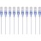 Monoprice Slim Cat6A Cable - 10Pk_ 7Ft White 15164 - alternate 1