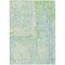 Homeroots 10' X 14' Mint Green And Blue Abstract Washable Indoor Outdoor Area Rug 609279 - alternate 9