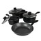 Gibson Home Armada 7 Piece Carbon Steel Cookware Set 127763.07 - alternate 1