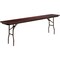 Flash Furniture Rectangle Training Table, Laminate Top, Wood Grain YT-1896-MEL-WAL-GG - alternate 1