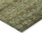 Homeroots 9' X 12' Olive Green And Brown Striped Washable Indoor Outdoor Area Rug 605624 - alternate 7