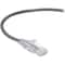 Black Box Slim-Net Cat6A 28-Awg 500-Mhz Stranded Ethernet Patch Cable - C6APC28-GY-03 - alternate 1