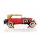 Homeroots 5" Red Metal Hand Painted Model Car Tabletop Sculpture 401114 - alternate 6