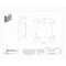 Nvent Hoffman Screw Down Clamps with Padlocking Hasp Electrical Enclosures, 24 in H, 8 in D, 24 in W, 12, 13 A242408LP - alternate 2