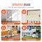 Vevor 2' x 5.6' Grid Wall Panels Tower 2 Packs Wire Gridwall Display Racks, 2PK YD0024 - alternate 6