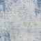 Homeroots 5' X 8' Denim Blue And Ivory Abstract Washable Indoor Outdoor Area Rug 612317 - alternate 8