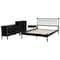 Baxton Studio Denita Bedroom Set with Chest, Black, Queen 271-14732-14742-14740-14738-ZORO - alternate 8