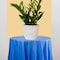 Smarty Had A Party 84 Navy Round Disposable Plastic Tablecloths 96 Tablecloths, 96PK 823270-NV-CASE - alternate 1
