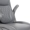 Office Star Products Office Chair, Silver, Leather, Swivel ECH75137-EC2 - alternate 9