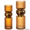 Uniquewise Set of 2 Decorative Orange Tall Glass Vase - Modern Minimalist Decor for Parties, and Special QI004735.OR.2 - alternate 6