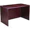 Boss Desk Shell Desk Shell 48" x 24", Mahogany, Wood N104-M - alternate 1
