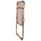 Leisuremod Lawrence Acrylic Folding Chair with Gold Metal Frame, Rose Pink, 4PK LFG19PK4 - alternate 9