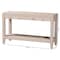 Baxton Studio Nira Faux Shagreen Console Table 263-14504-ZORO - alternate 9