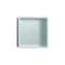 Hansgrohe Individual Wall Niche Brushed Stainless Steel w/ Design Frame 12"x 12"x 4" in Matte White 56097700 - alternate 1