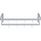 Amgood 48 in. Wall-Mounted Stainless Steel Double-Line Pot Rack AMG DPR-48-Z - alternate 5