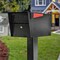 Mail Boss Mail Manager Locking Post-Mount Mailbox, Black, USPS Approved 805906 - alternate 8