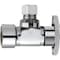 Do It Best 3/8'' FIP x 3/8'' OD Quarter Turn Angle Valve DIB50PCLF - alternate 1